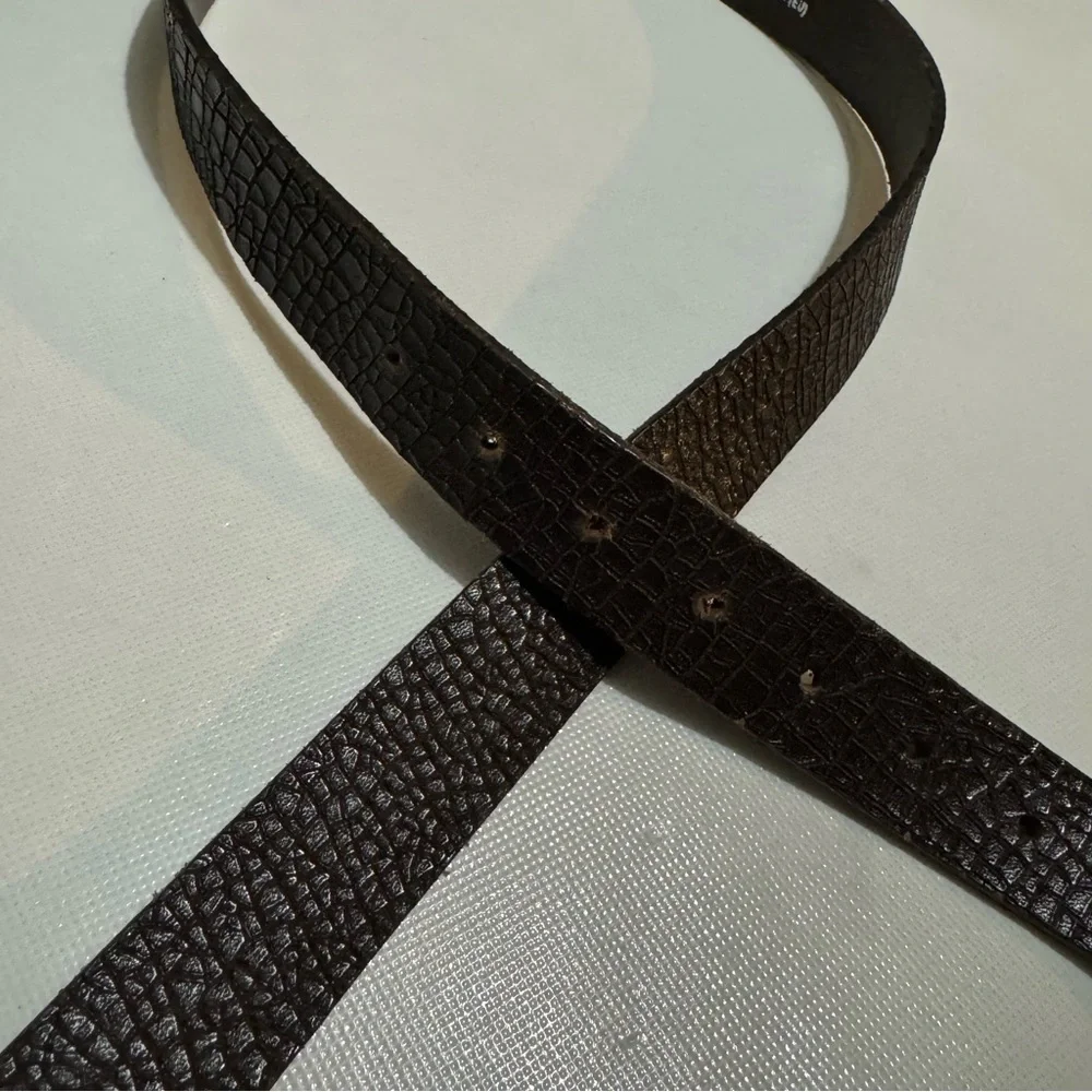 Vintage Alegueira Genuine Leather‎ Brown Belt Mens Size 34” Waist
